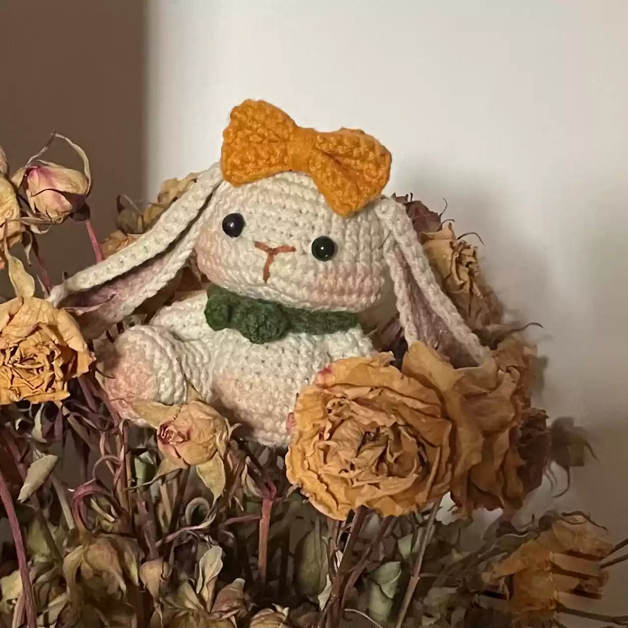 Lop-eared Rabbit Doll | DIY Material Kit | Finished Product | Yarn Casa