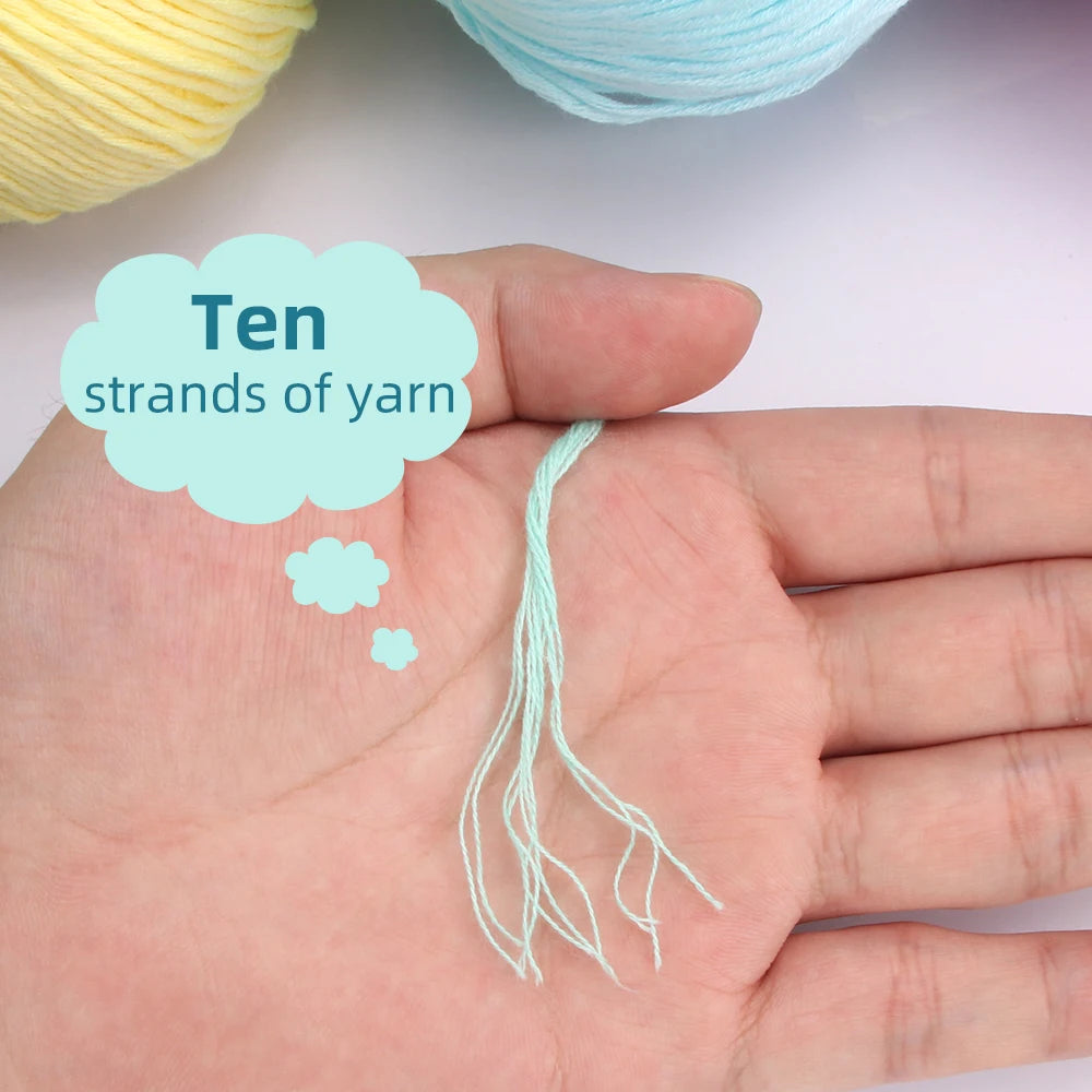 100% Organic Cotton Yarn | 50g | Yarn Casa